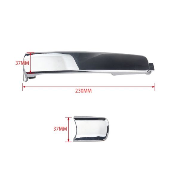 A5404-02 Car Outside Door Handle 80646-CA000 for Nissan - Image 7