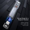 Baseus ACFYB-E0G RF2.4GHz Orange Dot PPT Red Laser Wireless Presenter Turning Pen, Charging Version, Laser Distance: 100m (Grey) - Image 6
