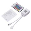 JH-RGB02 DC5.5x2.1mm Interface Bluetooth LED RGB Controller with 24 Keys Remote Controller (White) - Image 2