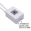 JH-RGB02 DC5.5x2.1mm Interface Bluetooth LED RGB Controller with 24 Keys Remote Controller (White) - Image 4