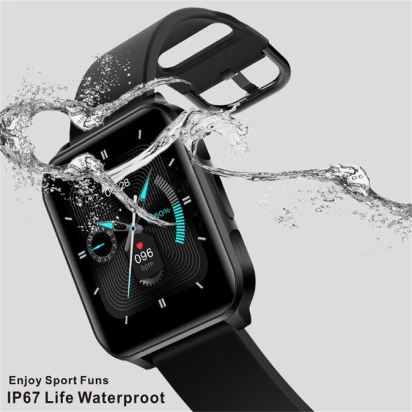 Lenovo S2 Pro 1.69 inch IPS Full Screen Smart Watch, IP67 Waterproof, Support One-key Health Monitor / 23 Sports Modes / Heart Rate Detection / Sleep Monitor (Black) - Image 4