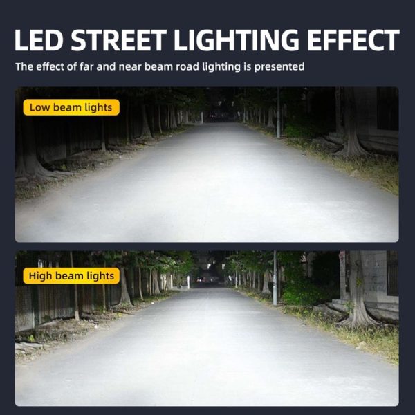 M5 H4 / HB2 / 9003 2 PCS DC9-36V / 25W / 6000K / 2500LM IP68 Waterproof Car LED Headlight (Cold White Light) - Image 7