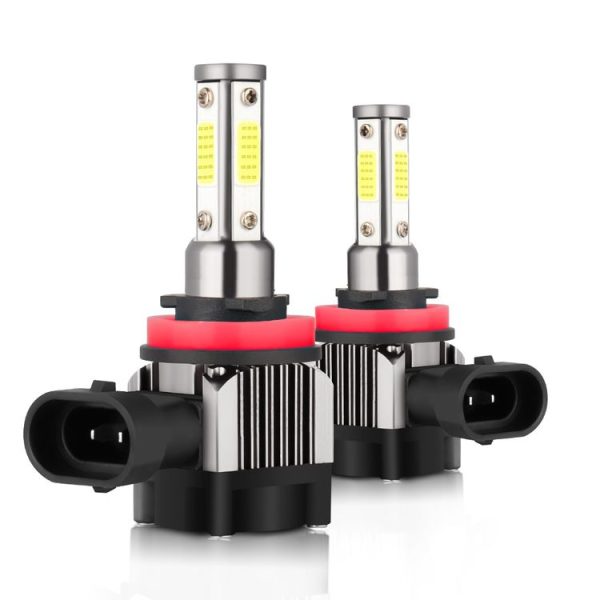 M5 H11 / H8 / H9 2 PCS DC9-36V / 25W / 6000K / 2500LM IP68 Waterproof Car LED Headlight (Cold White Light)