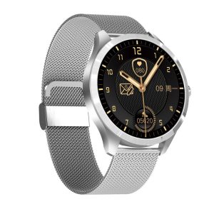 Q9L 1.28 inch IPS Color Screen IP67 Waterproof Smart Watch, Support Blood Pressure Monitoring / Heart Rate Monitoring / Sleep Monitoring (Silver)