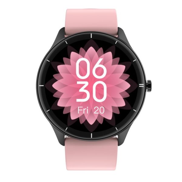 Q21 1.28 inch TFT Screen IP68 Waterproof Smart Watch, Support Body Temperature Detection / Heart Rate Monitoring / Sleep Monitoring (Pink) - Image 2