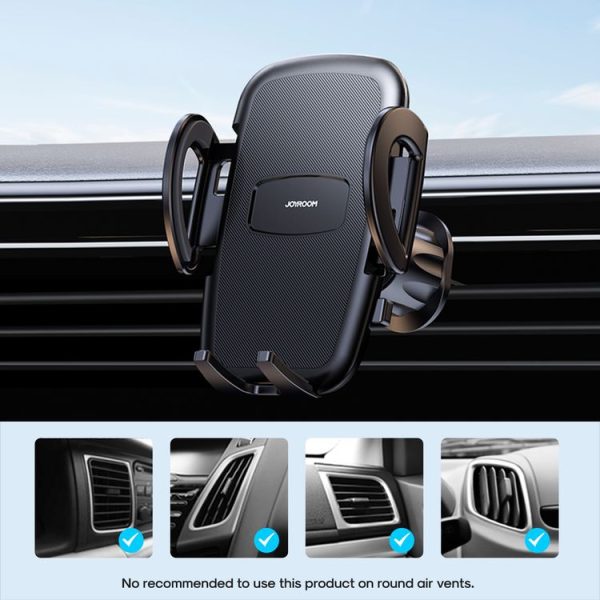 JOYROOM JR-ZS258 360-degree Rotating Stretching Mechanical Air Vent Car Holder for 4.7-6.9 inch Mobile Phones - Image 6