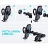 JOYROOM JR-ZS258 360-degree Rotating Stretching Mechanical Dashboard Car Holder for 4.7-6.9 inch Mobile Phones - Image 7