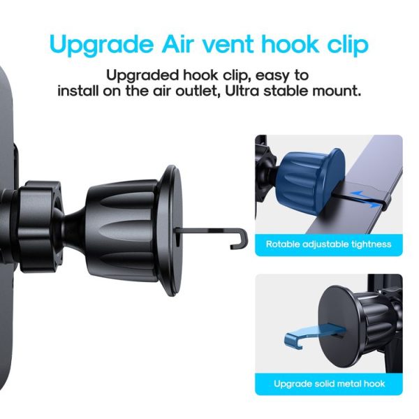 JOYROOM JR-ZS259 360-degree Rotating Stretching Mechanical Car Air Vent Holder for 4.7-6.9 inch Mobile Phones - Image 5