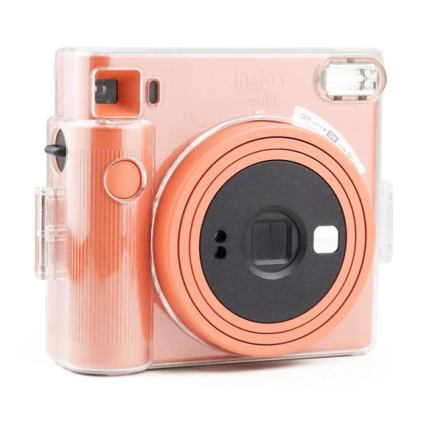 Clear Crystal Camera Bag with Shoulder Strap for Fujifilm Instax Square SQ1 - Image 4