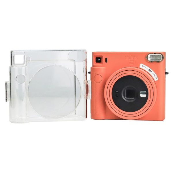 Clear Crystal Camera Bag with Shoulder Strap for Fujifilm Instax Square SQ1 - Image 7