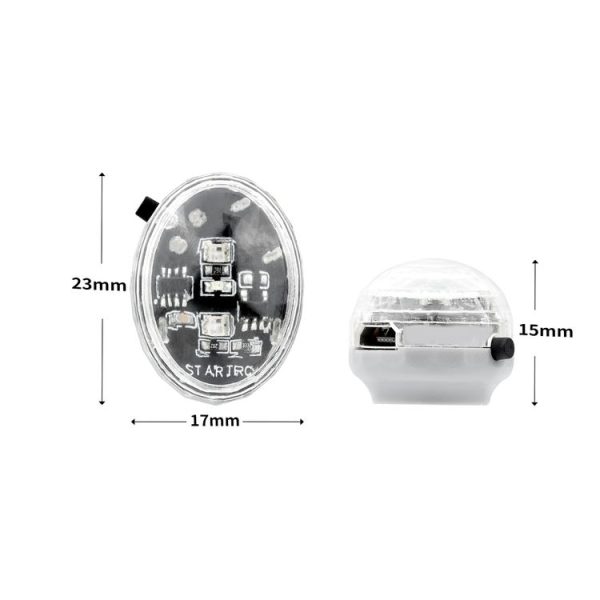 STARTRC 1109388 Rechargeable Colorful Flashing Lights for DJI Air 2S / Mini 2 / Car Model - Image 2
