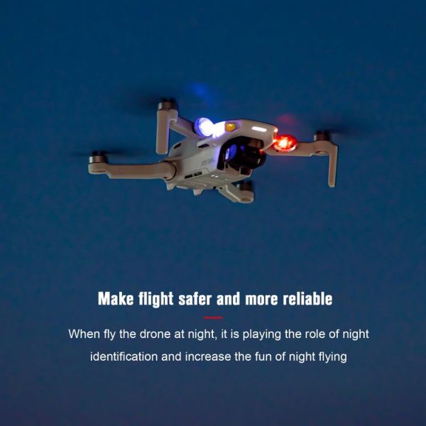 STARTRC 1109388 Rechargeable Colorful Flashing Lights for DJI Air 2S / Mini 2 / Car Model - Image 4