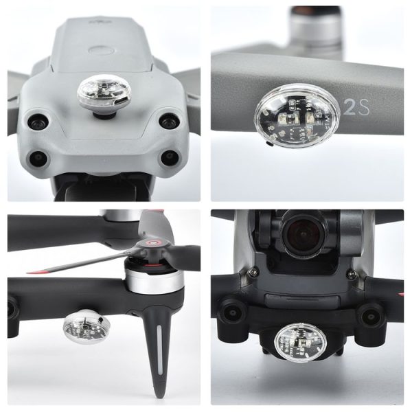 STARTRC 1109388 Rechargeable Colorful Flashing Lights for DJI Air 2S / Mini 2 / Car Model - Image 7