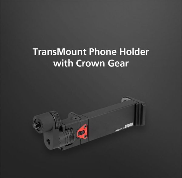 ZHIYUN Handheld Stabilizer Gimbal Crown Gear Phone Clip For Weebill Lab / S - Image 3