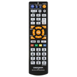 CHUNGHOP L336 Universal Smart Learning Remote Controller for TV / CBL / DVD (Black)