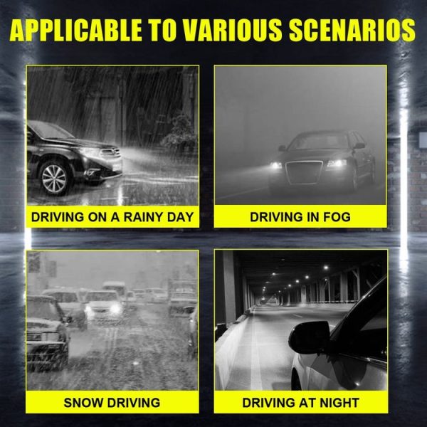 V8 9005 2 PCS DC10-32V / 30W / 6000K / 3800LM IP65 Waterproof Car LED Headlight - Image 7