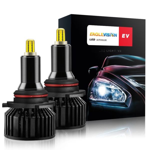 V8 9012 2 PCS DC10-32V / 30W / 6000K / 3800LM IP65 Waterproof Car LED Headlight - Image 8