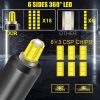 V8 H11 2 PCS DC10-32V / 30W / 6000K / 3800LM IP65 Waterproof Car LED Headlight - Image 2