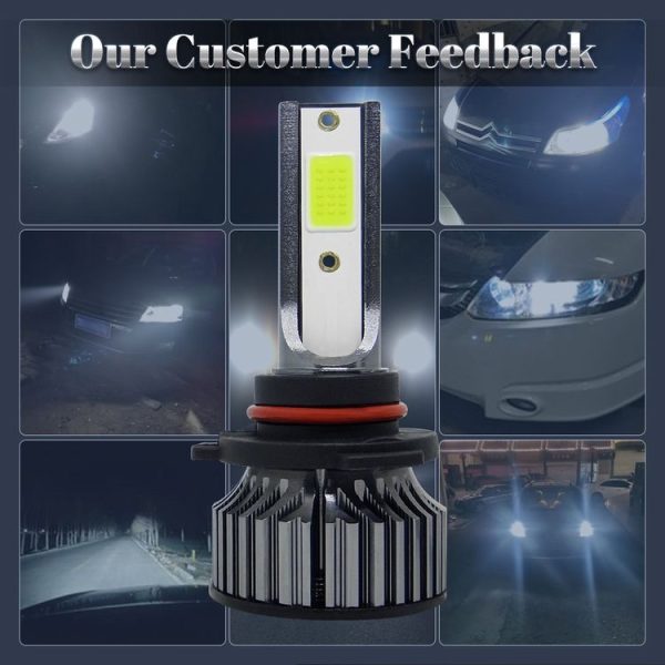 P1 9005 1 Pair 9V-36V / 36W / 6000K / 6000LM White Light IP68 Waterproof Car LED Headlight - Image 7