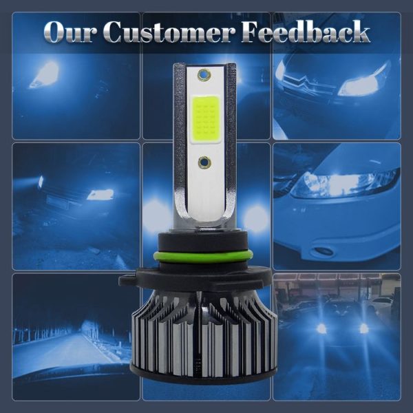 P1 9006 1 Pair 9V-36V / 36W / 8000K / 6000LM IP68 Waterproof Car LED Headlight - Image 7