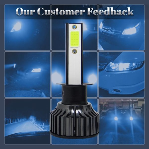 P1 H1 1 Pair 9V-36V / 36W / 8000K / 6000LM IP68 Waterproof Car LED Headlight - Image 7