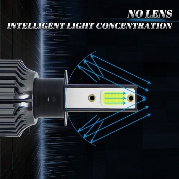 P1 H3 1 Pair 9V-36V / 36W / 8000K / 6000LM IP68 Waterproof Car LED Headlight - Image 5