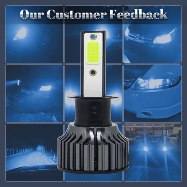 P1 H3 1 Pair 9V-36V / 36W / 8000K / 6000LM IP68 Waterproof Car LED Headlight - Image 7