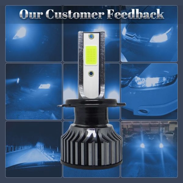 P1 H7 1 Pair 9V-36V / 36W / 8000K / 6000LM IP68 Waterproof Car LED Headlight - Image 7