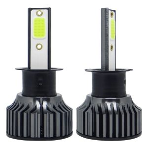 P1 H3 1 Pair 9V-36V / 36W / 6000LM IP68 Green Lime Light Waterproof Car LED Headlight