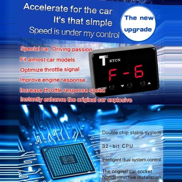 Nissan Navara D40 2005-2015 Car Potent Booster Electronic Throttle Controller - Image 6