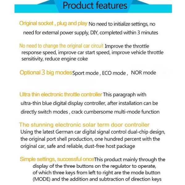 Nissan Navara D40 2005-2015 Car Potent Booster Electronic Throttle Controller - Image 7