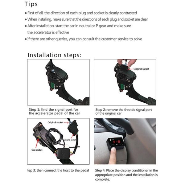 Mitsubishi Triton 2005-2014 Car Potent Booster Electronic Throttle Controller - Image 5