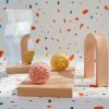 7.6 x 6cm Cylinder Geometric Cube Solid Color Photography Photo Background Table Shooting Foam Props (Flesh Color) - Image 5