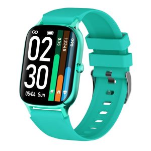 F37 1.69 inch TFT Screen IP67 Waterproof Smart Watch, Support Body Temperature Monitoring / Heart Rate Monitoring / Blood Pressure Monitoring (Green)