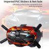 Sunnylife 4 in 1 PVC Anti-Scratch Decal Skin Wrap Stickers Kits for DJI FPV Drone & Goggles V2 & Remote Control & Rocker (Desert Camouflage) - Image 7