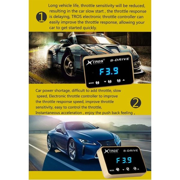 Nissan Navara NP300 TROS 8-Drive Potent Booster Electronic Throttle Controller Speed Booster - Image 10