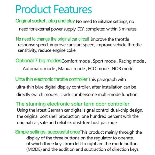 Nissan Navara NP300 TROS 8-Drive Potent Booster Electronic Throttle Controller Speed Booster - Image 12