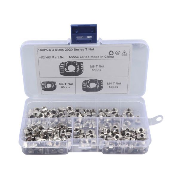 A5554 160 PCS European Standard T-shape Slide Nut - Image 2