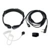 RETEVIS K-001 2 Pin Retractable Throat Covert Acoustic Tube Earphone Microphone for H-777 / RT-5R