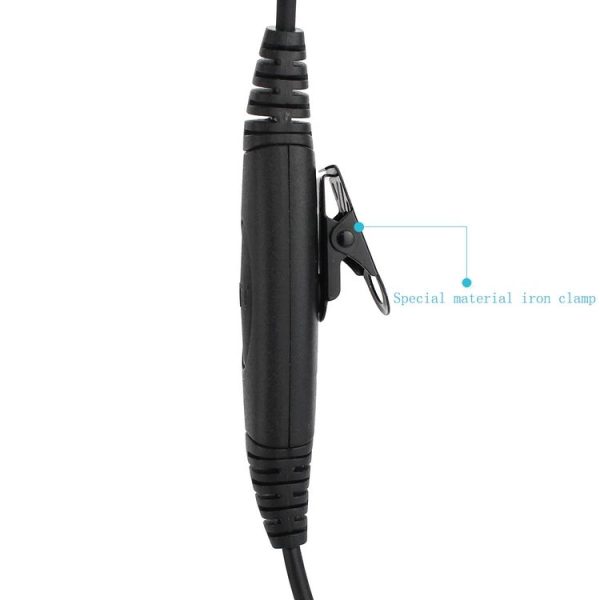 RETEVIS R-151 1 Pin 3.5mm PTT Throat Covert Air Tube Earphone Microphone - Image 4