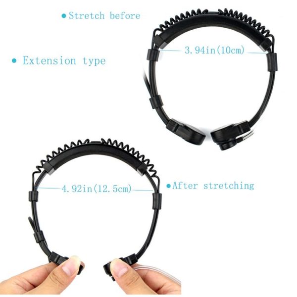RETEVIS R-151 1 Pin 3.5mm PTT Throat Covert Air Tube Earphone Microphone - Image 5