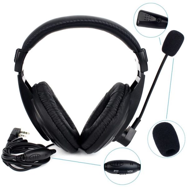 RETEVIS R-114 2 Pin K Head VOX Headset Earphone Microphone - Image 2