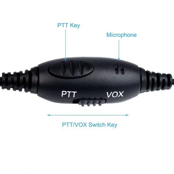RETEVIS R-114 2 Pin K Head VOX Headset Earphone Microphone - Image 3