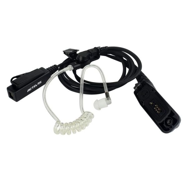 RETEVIS R-1M21 Two-wire Large PTT Acoustic Tube Earphone Microphone for Motorola XPR6000 / XPR6550 / DP4800 / DP4801 - Image 3