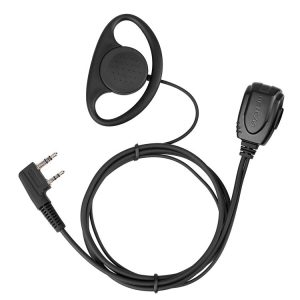 RETEVIS RE-3224 K 2 Pin D-type Earhook Earphone Microphone for H777 / RT21 / RT22 / RT24 / RT1 / RT3 / RT81