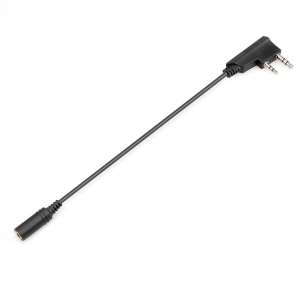 RETEVIS TCK01 Kenwood 2 Pin to 3.5mm Female Mobile Phone Audio Earphone Transfer Cable for RT21 / RT22 / RT24 / RT7 / RT27 / H777 - Image 2