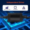 2 PCS XT7 H8 / H9 / H11 DC9-20V 18W 2200LM 6000K Projector Light Fog Light LED Lens with SMD-3570 Lamp - Image 4