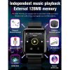 F30 1.54 inch TFT Touch Screen IP67 Waterproof Smart Watch, Support Sleep Monitoring / Heart Rate Monitoring / Music Playing / Women Menstrual Cycle Reminder (Red) - Image 4