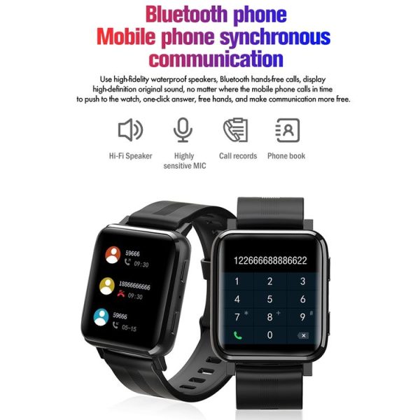 F30 1.54 inch TFT Touch Screen IP67 Waterproof Smart Watch, Support Sleep Monitoring / Heart Rate Monitoring / Music Playing / Women Menstrual Cycle Reminder (Red) - Image 5