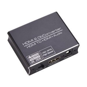 NK-330M 4K x 2K 60Hz HDMI to HDMI + Audio Converter (Black)